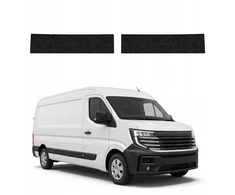 GrizzGlass Juoda techninė danga HeavyDuty Juodas slenksčiams Nissan Interstar 3 (2024-2026) [2w1] (GRZ22735)