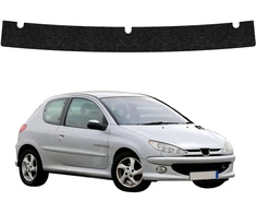 GrizzGlass Juoda techninė danga HeavyDuty Juodas bagažinės slenksčiui, skirtam Peugeot 206 (1998-2009) (GRZ20447)