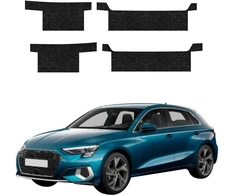 GrizzGlass Juoda techninė danga HeavyDuty Juodas slenksčiams, skirtiems Audi A3 8Y Sportback (2020-2023) [4w1] (GRZ20178)
