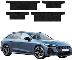 GrizzGlass Juoda techninė danga HeavyDuty Juodas slenksčiams, skirta Audi A5 B10 Avant (2025-2026) [4w1] (GRZ20186)