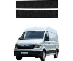 GrizzGlass Juoda techninė danga HeavyDuty Juodas priekinėms slenksčiams, skirtiems MAN TGE (2016-2026) [2w1] (GRZ21976)
