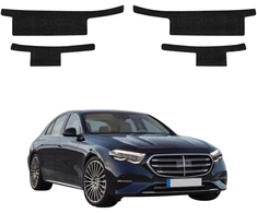 GrizzGlass Juoda techninė danga HeavyDuty Juodas slenksčiams Mercedes E Klasė (2016-2023) [4w1] (GRZ20441)