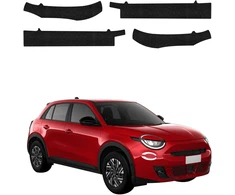GrizzGlass Juoda techninė danga HeavyDuty Juodas slenkstims skirti Fiat 600 (2023-2026) [4w1] (GRZ20271)