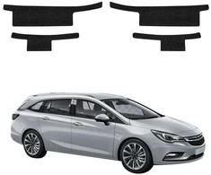 GrizzGlass Juoda techninė danga HeavyDuty Juodas slenksčiams, skirtiems Opel Astra J Kombi 5D (2012-2015) [4w1] (GRZ20317)