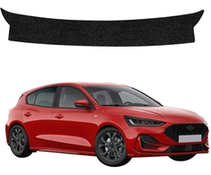 GrizzGlass juoda techninė danga HeavyDuty Juodas bagažinės slenksčiui, skirta Ford Focus ST-Line X Hatchback Facelift (2021-2025)
