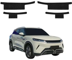 GrizzGlass Juoda techninė danga HeavyDuty Juodas slenksčiams, skirtiems BYD ATTO 2 (2025-2026) [4w1] (GRZ20057)