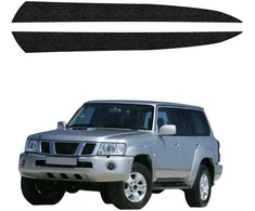 GrizzGlass Juoda techninė danga HeavyDuty Juodas Nissan Patrol Y61 (1997-2009) kaukei [2w1] (GRZ21937)