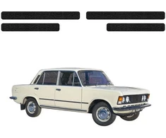 GrizzGlass juoda techninė danga HeavyDuty Juodas slenksčiams skirti Fiat 125P (1967-1991) [4w1] (GRZ20334)