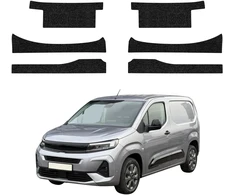 GrizzGlass Juoda techninė danga HeavyDuty Juodas slenkstinėms dalims, skirtoms Opel Combo Cargo (2018-2026) [6w1] (GRZ22367)