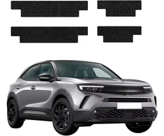 GrizzGlass Juoda techninė danga HeavyDuty Juodas slenkstinėms juostoms skirtoms Opel Mokka (2021-2026) [4w1] (GRZ20340)