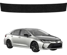 GrizzGlass juoda techninė danga HeavyDuty Juodas bagažinės slenksčiui, skirta Toyota Corolla Sedan (2022-2026) (GRZ20711)