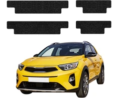 GrizzGlass Juoda techninė danga HeavyDuty Juodas slenksčiams, skirtiems Kia Stonic (2020-2026) [4w1] (GRZ20248)