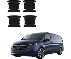 GrizzGlass Juoda techninė danga HeavyDuty Juodas po rankenomis, skirta Mercedes-Benz Vito (2014-2026) [4vnt1] (GRZ22049)