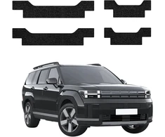 GrizzGlass Juoda techninė HeavyDuty Juodas danga slenksčiams, skirta Hyundai Santa Fe (2023-2026) [4w1] (GRZ20438)