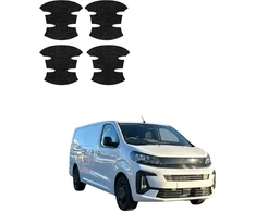 GrizzGlass Juoda techninė danga HeavyDuty Juodas po rankenomis, skirta Opel Vivaro (2024-2026) [4w1] (GRZ22401)