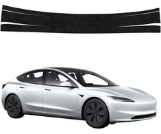 GrizzGlass Juoda techninė danga HeavyDuty Juodas bagažinės slenksčiui, skirta Tesla Model 3 (2021-2025) (GRZ20640)