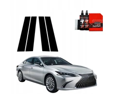 GrizzGlass Juoda plėvelė stulpams GrizzGlass BodyShield, skirta Lexus ES 300h (2021-2024) [4w1]