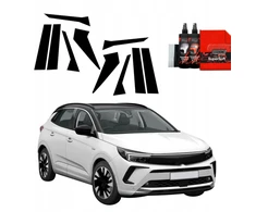 GrizzGlass Juoda plėvelė stulpams GrizzGlass BodyShield, skirta Opel Grandland (2021-2024) [10w1]