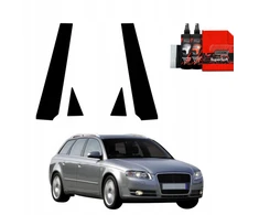 GrizzGlass Juoda plėvelė stovams GrizzGlass BodyShield, skirta Audi A4 B7 Avant (2004-2008) [4w1]