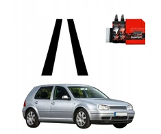 GrizzGlass Juoda plėvelė stulpams BodyShield, skirta Volkswagen Golf 4 Hatchback 5D (1997-2003) [2w1]