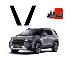 GrizzGlass Juoda plėvelė ant statramsčių BodyShield, skirta SsangYong Torres (2024-2025) [2w1]