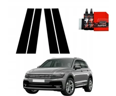 GrizzGlass Juoda plėvelė stulpams GrizzGlass BodyShield skirtas Volkswagen Tiguan 2 (2016-2020) [4w1]
