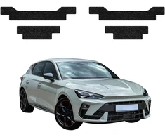 GrizzGlass Juoda techninė danga HeavyDuty Juodas ant slenksčių, skirta Cupra Leon Hatchback (2024-2026) [4w1] (GRZ20152)