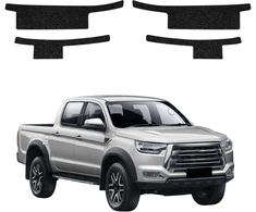 GrizzGlass Juoda techninė danga HeavyDuty Juodas slenksčiams skirti JAC T8 Plus (2025-2026) [4w1] (GRZ22418)