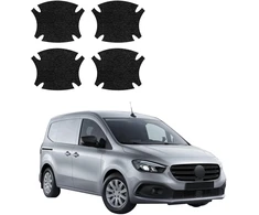 GrizzGlass Juoda techninė danga HeavyDuty Juodas po rankenėlėmis, skirta Mercedes-Benz Citan (2021-2026) [4w1] (GRZ22314)