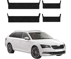 GrizzGlass Juoda techninė danga HeavyDuty Juodas slenksčiams, skirtiems Skoda Superb 3 Combi (2015-2019) [4w1] (GRZ20492)