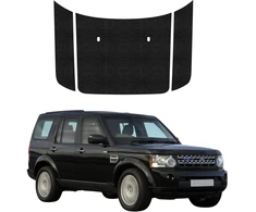 GrizzGlass Juoda techninė danga HeavyDuty Juodas Land Rover Discovery 4 (2009-2017) kaukei [3w1] (GRZ19886)
