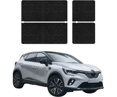 GrizzGlass Juoda techninė danga HeavyDuty Juodas ant slenksčių, skirtų Renault Captur (2019-2023) [4w1] (GRZ22671)