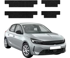 GrizzGlass Juoda techninė danga HeavyDuty Juodas slenksčiams, skirtiems Opel Corsa (2023-2026) [4w1] (GRZ20316)