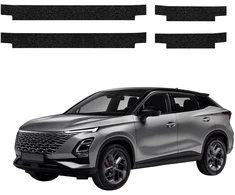 GrizzGlass Juoda techninė danga HeavyDuty Juodas slenksčiams OMODA 5 Facelift (2024-2026) [4w1] (GRZ20404)