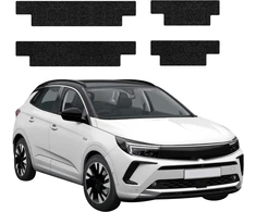 GrizzGlass Juoda techninė danga HeavyDuty Juodas ant slenksčių, skirtų Opel Grandland (2021-2024) [4w1] (GRZ20255)