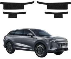 GrizzGlass Juoda techninė danga HeavyDuty Juodas slenkstinėms dalims, skirta OMODA 9 Super Hybrid (2025-2026) [4w1] (GRZ20372)