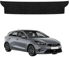 GrizzGlass Juoda techninė danga HeavyDuty Juodas bagažinės slenksčiui, skirtam Kia Ceed Hatchback (2021-2025) (GRZ20308)