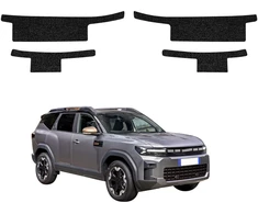 GrizzGlass Juoda techninė danga HeavyDuty Juodas slenksčiams Dacia Bigster (2025-2026) [4in1] (GRZ20300)