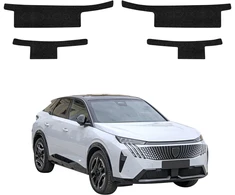 GrizzGlass Juoda techninė danga HeavyDuty Juodas slenksčiams skirti Peugeot 3008 (2024-2026) [4w1] (GRZ20408)
