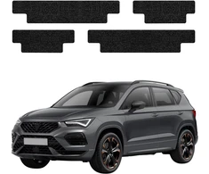 GrizzGlass Juoda techninė danga HeavyDuty Juodas slenksčiams Cupra Ateca (2020-2026) [4w1] (GRZ20112)