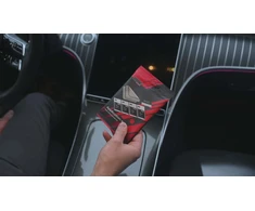 GrizzGlass keraminė plėvelė CarDisplay Protection, skirta Jetour Dashing 12,8'' (2025-2026) [2w1] (GRZ19814)