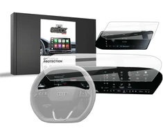GrizzGlass Keraminė plėvelė CarDisplay Protection Audi A6 C9 14,5'' (2025-2026) [2w1] (GRZ19655)