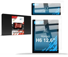 GrizzGlass Keraminė plėvelė CarDisplay Protection, skirta Hongqi H6 12,6'' (2025-2026) [2w1] (GRZ21907)
