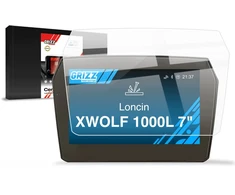GrizzGlass Keraminė plėvelė CarDisplay Protection, skirta Loncin XWOLF 1000L 7'' (2025-2026) (GRZ20023)