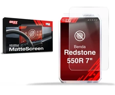 GrizzGlass Matinė plėvelė CarDisplay Protection, skirta BENDA Redstone 550R 7'' (2025-2026) (GRZ20067)