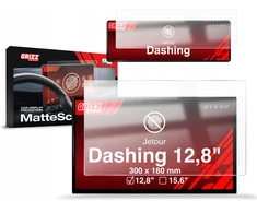 GrizzGlass Matinė plėvelė CarDisplay Protection, skirta Jetour Dashing 12,8'' (2025-2026) [2w1] (GRZ19813)