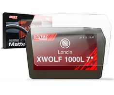 GrizzGlass Matinė plėvelė CarDisplay Protection, skirta Loncin XWOLF 1000L 7'' (2025-2026) (GRZ20106)