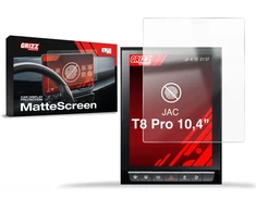 GrizzGlass Matinė plėvelė CarDisplay Protection, skirta JAC T8 Pro 10,4'' (2025-2026) (GRZ22446)