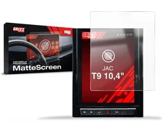 GrizzGlass Matinė plėvelė CarDisplay Protection, skirta JAC T9 10,4'' (2025-2026) (GRZ22315)