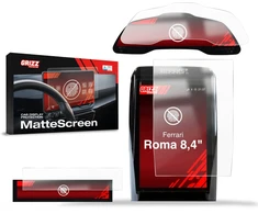 GrizzGlass Matinė plėvelė CarDisplay Protection, skirta Ferrari Roma 8,4'' (2020-2026) [3w1] (GRZ20088)